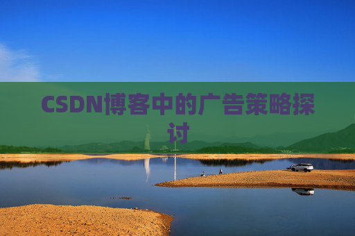 CSDN博客中的广告策略探讨